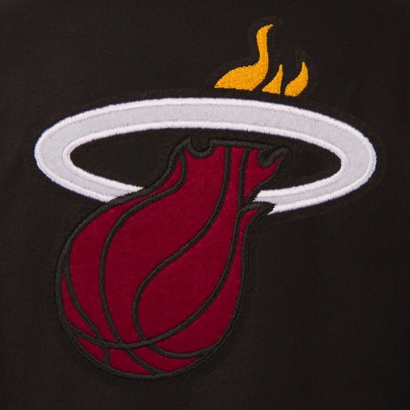 Miami Heat Reversible Wool Jacket Size XL Young - Picture 4 of 6